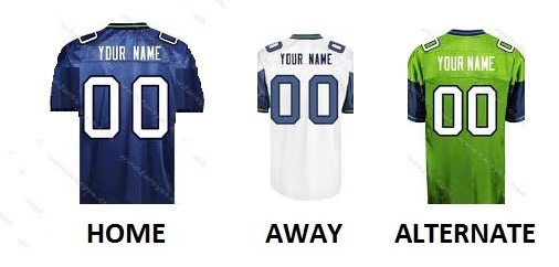 (image for) SEATTLE Pro Football Number Kit
